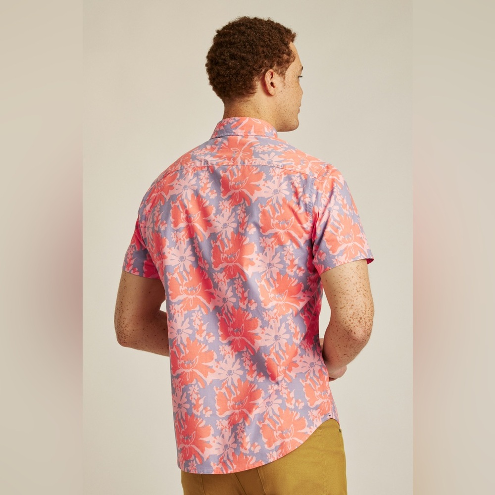 Bonobos Riviera Floral Short Sleeve Men's Shirt